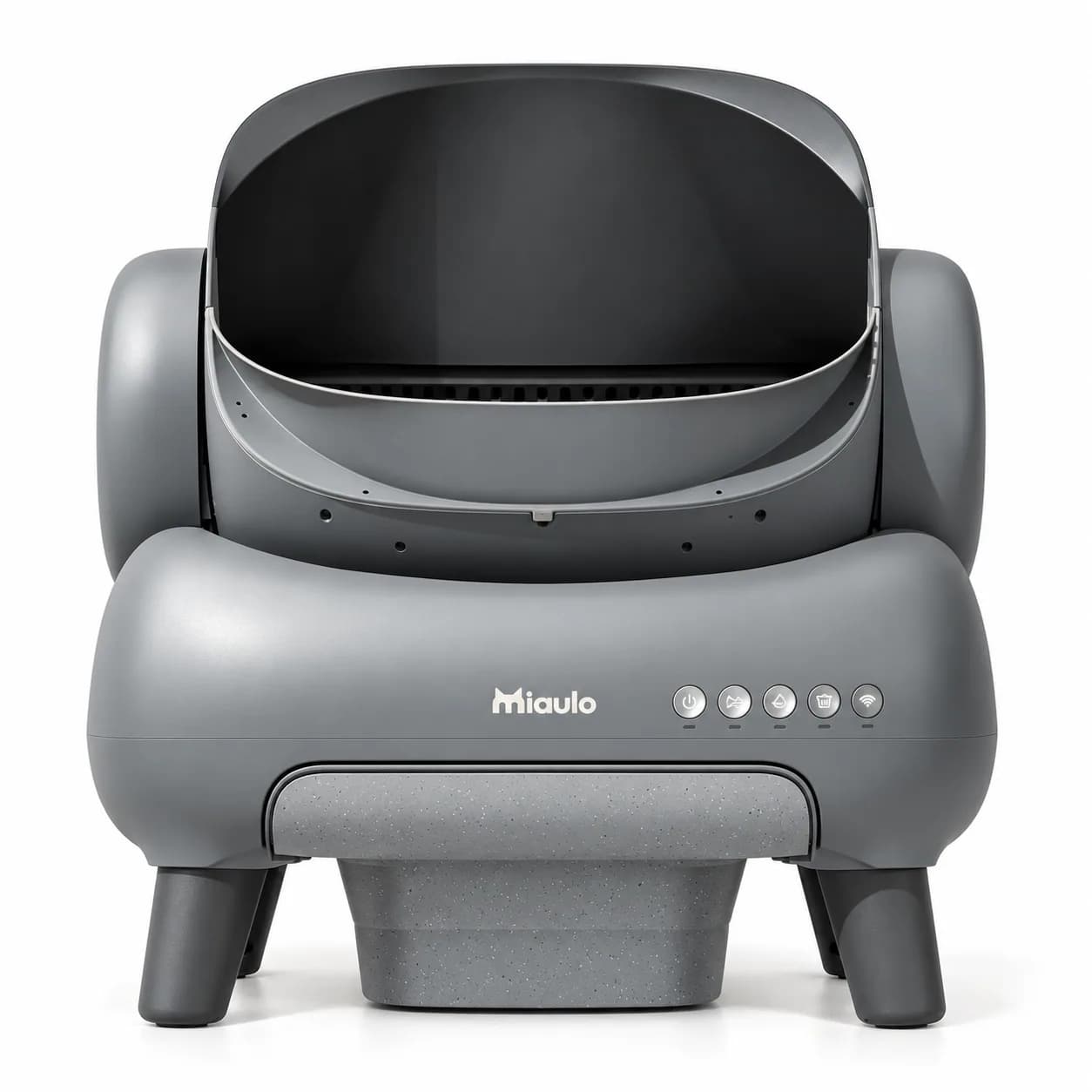 Miaulo Open automatic litter box, front view